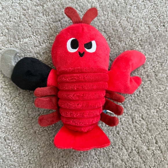 Red Plush Lobster Toy for Dog - Picture 1 of 1